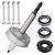 Kit Mecanismo Eixo Curto Brastemp Ative 11kg Bwl11 Original - Imagem 5