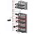 3 Suporte Prateleira Geladeira Electrolux DF51 DFW52 DW51X - Imagem 3