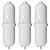 3 Refil Filtro Para Bebedouro Purificador de Água Soft Evest - Imagem 1