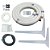Kit Instalação Ar Condicionado Split 12K A 18K BTU 3m 80kg - Imagem 1