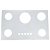 Vidro Fogão Cooktop Mueller 5 Bocas Tripla Chama Branco G5 - Imagem 5