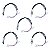 Kit 5 Sensor Degelo Para Geladeira Electrolux DF47 DF49 DF50 - Imagem 1