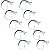 10 Sensor Degelo Para Geladeira Electrolux DF62 DFW64 DF80 - Imagem 1