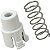 Kit Moldura Vidro e Pino da Tampa Lavadora Electrolux LT12B - Imagem 5