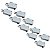 10 Chave Interruptor Para Microondas Electrolux 16A MB41G - Imagem 1