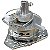 Motor Indução 160W Centrifuga de Roupas Britânia BCR15B 127V - Imagem 4