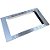 Moldura Com Ventilação Microondas Fischer Fit Line 25L Inox - Imagem 1
