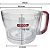 Jarra Copo Multiprocessador Mondial MPN01R Vermelho 2L - Imagem 2
