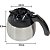 Jarra Térmica Metálica Inox Cafeteira 38 Cafés Britânia CP38 - Imagem 2