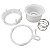 Kit Mecanismo + Agitador Brastemp BWK11 CWE10 BWG11 8-12kg - Imagem 4