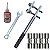 Alicate Lokring + Chave + Cola + 4 Juntas 5/16 x 5/16 - Imagem 1