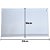 Prateleira Vidro Geladeira Electrolux TF55 IF55 DF56 IF56B - Imagem 2