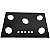 Mesa Tampo Vidro Fogão Cooktop Consul CD075AE 5 Bocas - Imagem 5