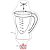 Conector Copo Arraste Multiprocessador Philco PH1000 PLQ800V - Imagem 3