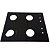 Mesa Vidro Tampo Fogão Cooktop 4 Bocas Fischer Fit Line - Imagem 1