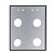 Mesa Vidro Tampo Fogão Cooktop 4 Bocas Fischer Fit Line - Imagem 5