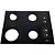 Mesa Vidro Tampo Fogão Cooktop Fischer 4 Bocas Tripla Chama - Imagem 1