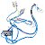 Chicote Rede Superior Lavadora Brastemp BWK17 BWK16 Original - Imagem 1