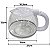 Jarra Vidro Cafeteira Britânia CB30 Inox 30 Cafés Original - Imagem 2