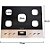 Mesa Tampo Vidro Fogão Brastemp BYS5VCR 5 Bocas Original - Imagem 2