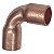 Conexão de Cobre Curva Longa 90º 1/4" Com Parede 0,50mm - Imagem 3