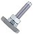 Kit 4 Parafuso de Ajuste Lavadora LG CV3012 CV5010 CV5011 - Imagem 6