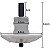 Acoplamento Eixo Cubo Lavadora Mueller Supertank Family Lite - Imagem 2