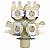 Válvula 4 Vias Para Lava e Seca Samsung DC6200214N WD10J6410 - Imagem 6