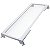 Prateleira Superior Freezer Vertical Brastemp BVR28 BVE28 - Imagem 4