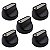 Kit 5 Botão Fogão Cooktop Consul CD075AE CDD75AE Original - Imagem 1