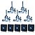 Registro Ramal + Interruptor Cooktop Fogão Fischer | 5 Cada - Imagem 1