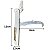 Kit 2 Dobradiça Forno Brastemp Consul CF750 BFO4 BF050 BF550 - Imagem 2