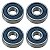 Kit 4 Rolamento Esferas 608 2RS B 8x22x7mm Para Ventilador - Imagem 1