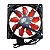 Ventoinha Cooler Fan 4 Led Vermelho Oex Game Para PC F10 - Imagem 3