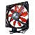Ventoinha Cooler Fan 4 Led Vermelho Oex Game Para PC F10 - Imagem 6