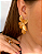 Brinco Folhas Dourado - Imagem 2