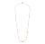 COLAR LONGO VINTAGE PEARL DOURADO/PEROLA BRANCA - Imagem 1