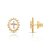 BRINCO MADRE CHARM DOURADO/MADREPEROLA - Imagem 1