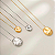 COLAR ORGANIC SMALL DOURADO/FOSCO - Imagem 2