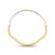 COLAR CURVY DUO SLIM MIX DE BANHO/SILVER FOSCO - Imagem 1