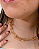 COLAR ELOS COM BOLINHAS T INSP GRANDE DOURADO/PRATEADO - Imagem 1
