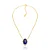 COLAR LAZULI CHARM DOURADO/COLORIDO - Imagem 1