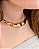 COLAR ARO BRIDÃO ORGANIC DOURADO - Imagem 1