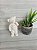 URSO EM PÉ DE RESINA EM 3D - Imagem 6