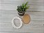 KIT MOLDURA OVAL MÉDIA  + FUNDO DE MDF  C/ 10 KITS - Imagem 4
