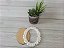 KIT MOLDURA OVAL MÉDIA  + FUNDO DE MDF  C/ 10 KITS - Imagem 1
