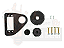 Kit Registro de Água Motorizado SEM Suporte para Sensor de Confirmação de Abertura e Fechamento Para Arduino, Rasp, ESP, PIC e mais! - Imagem 1