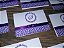 Convite Roxo Aniversário - Imagem 1