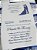 Convite Casamento Arabesco Azul Marinho - Imagem 2