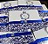 Convite Casamento Arabesco Azul Royal - Imagem 1
